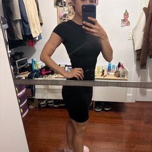 H&M Black Mini Dress